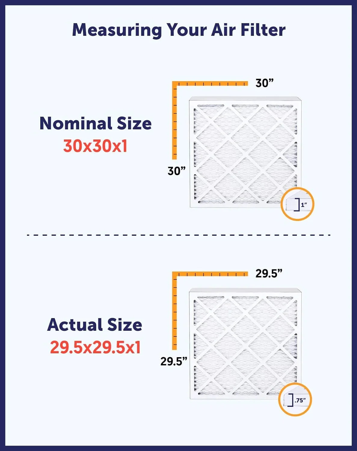 Filter MERV | | 4-PACK | x 11 8 Filters King Air x Filter IN A/C | USA 5x11x1a HVAC Actual Furnace .75" MADE 5 Size: Pleated
