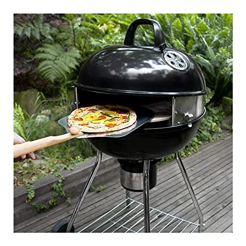 PC7001 Silver, Pizza 18''/22.5'' Oven Kettle Grill PizzaQue Conversion Deluxe Outdoor Kit,