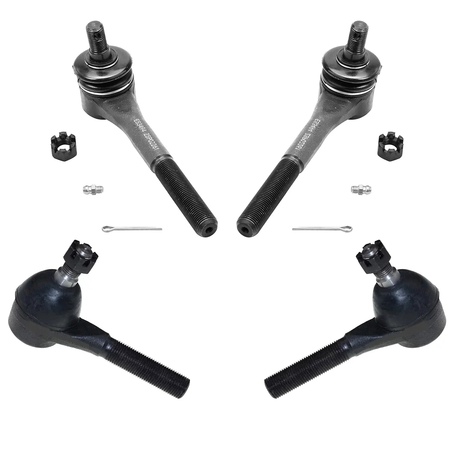 Adjusting Bars Idler Pitman Rods Marquis Sway Detroit 1998-2002 Sleeves Tie Joints Mercury Kit Crown Suspension Rear Front for Town Axle - Ball 16pc Front Car Ford Arms Grand Lincoln Victoria,