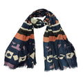 Above James Scarf Cashmere/Wool by Cut Lightweight - Paul A Cashmere Blend Cheung