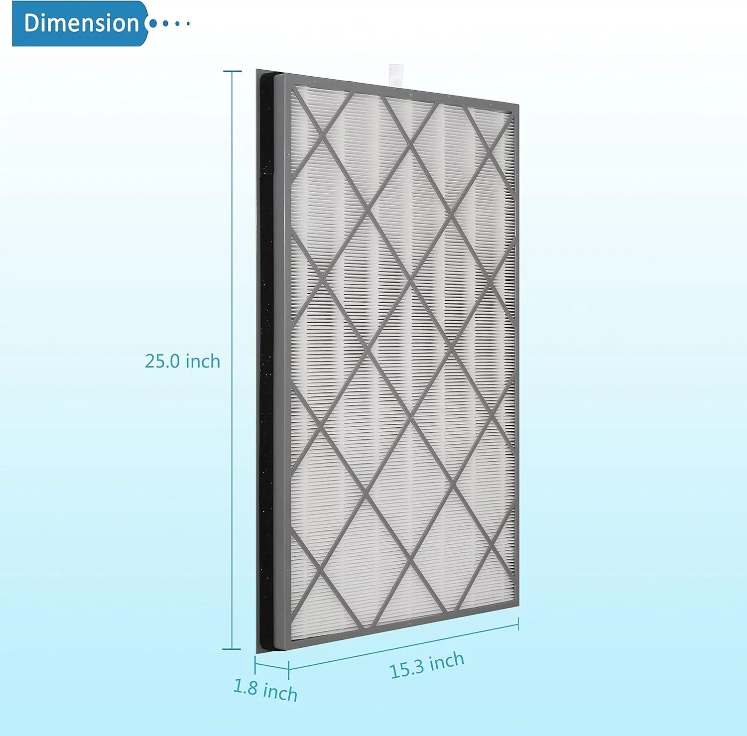 Air # with Filter HE601 True Compatible HE602), Air 6 HEPA (HE601 HE6FKPET,Pack HE601 Part Shark to 1 of Filter, Purifier Shark Compare Replacement Purifier
