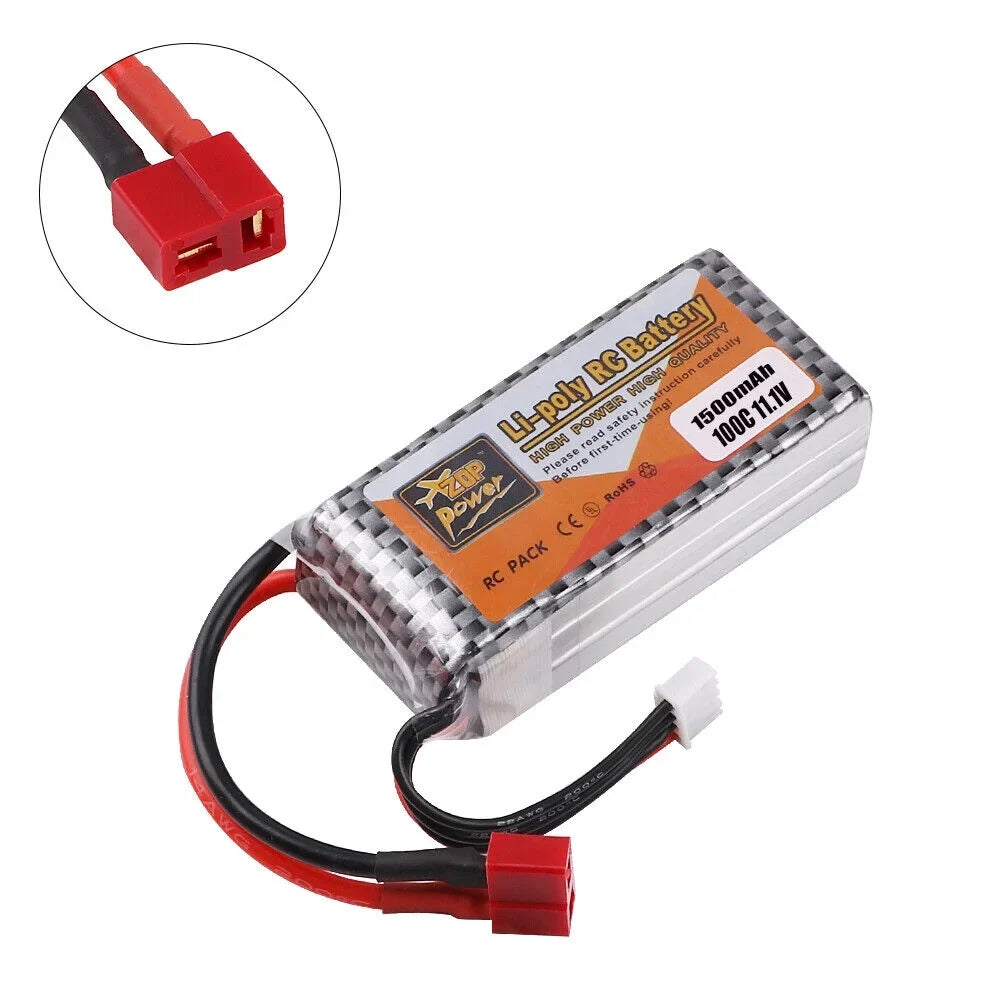 for 1500mAh RC Airplane Plug 3S FancyWhoop Car Flight 100C 11.1V DIY Battery Lipo Drone T