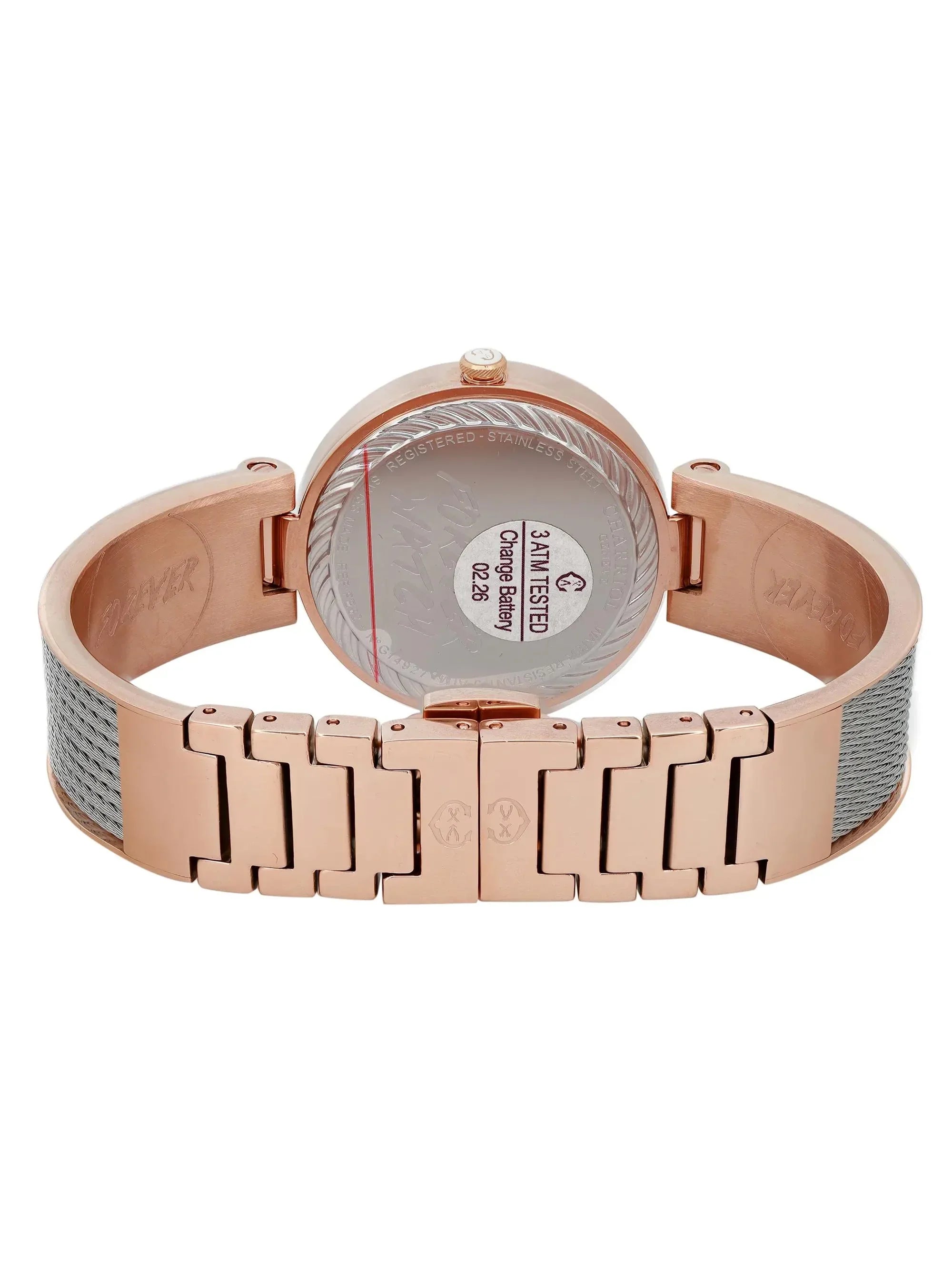 FE32.102.029 Steel Ladies Forever (Like Tiger Pre-owned New) Watch Charriol