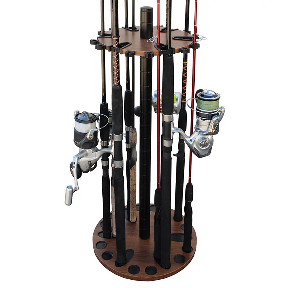 Post Rod Rush 24 Creations 38-4056 Rack Extension Walnut Fishing with Creek