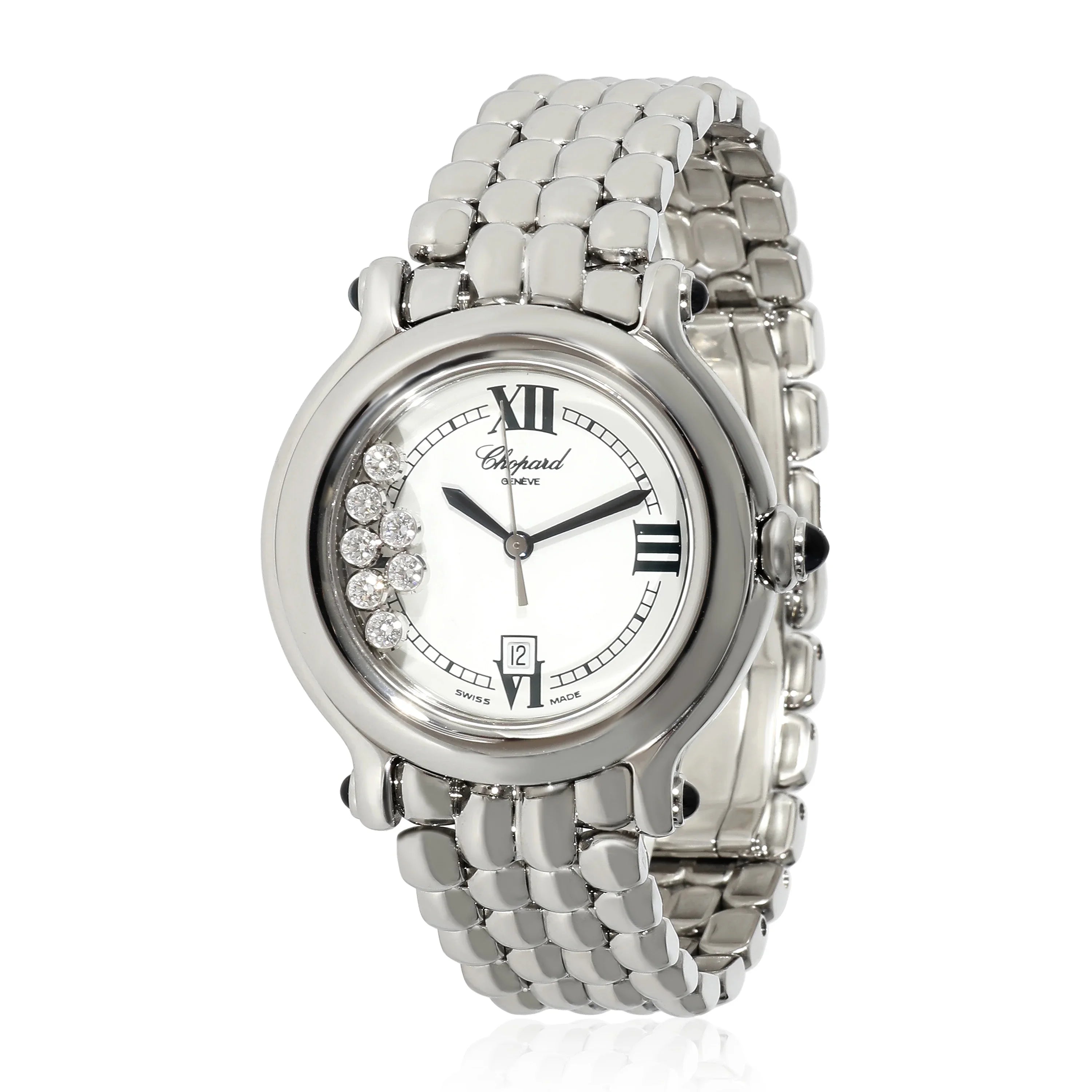 27/8236-3005 Watch Sport in Pre-Owned Chopard Happy Women's Steel Stainless