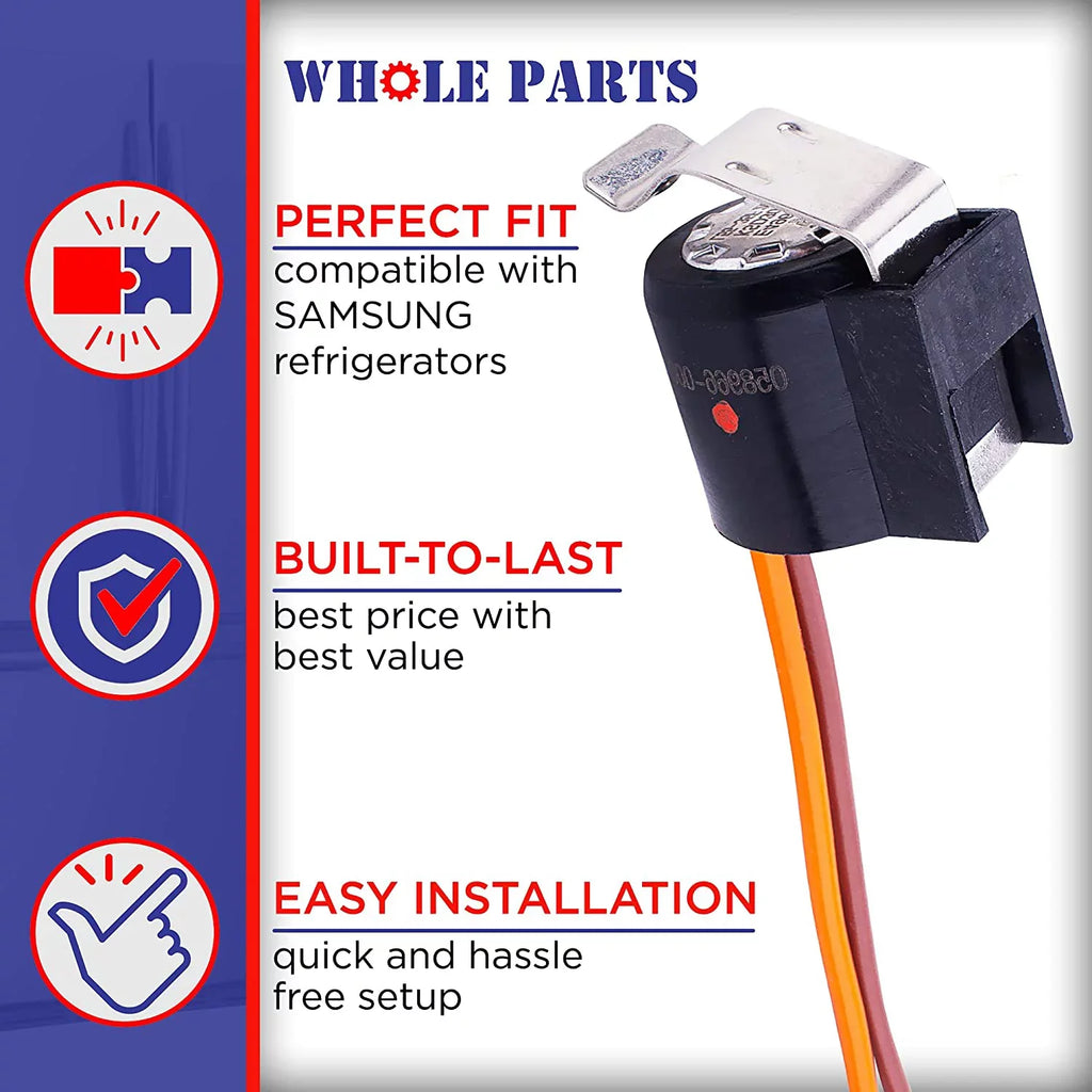 '- Viking & Defrost # Replacement Part With Whole Refrigerators Some 058966-000 Parts Terminator Compatible Thermostat
