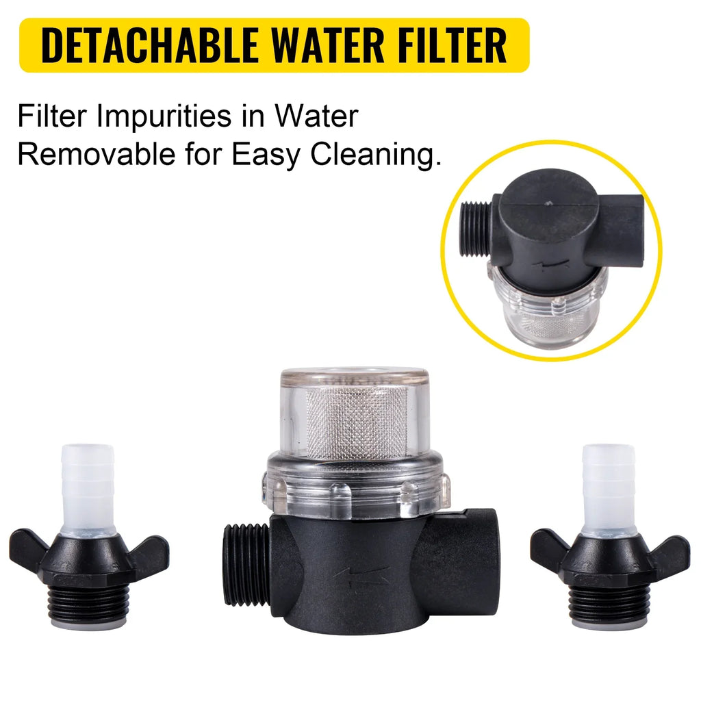 Rv Minute Yacht BENTISM GPM for Automatic Gallons Diaphragm Hose Pumps Caravan Foot 5.3 Water 12V Washdown Pump Pump Boats 25 PSI Pump 5.5 70 RV Marine Coiled Per with Water