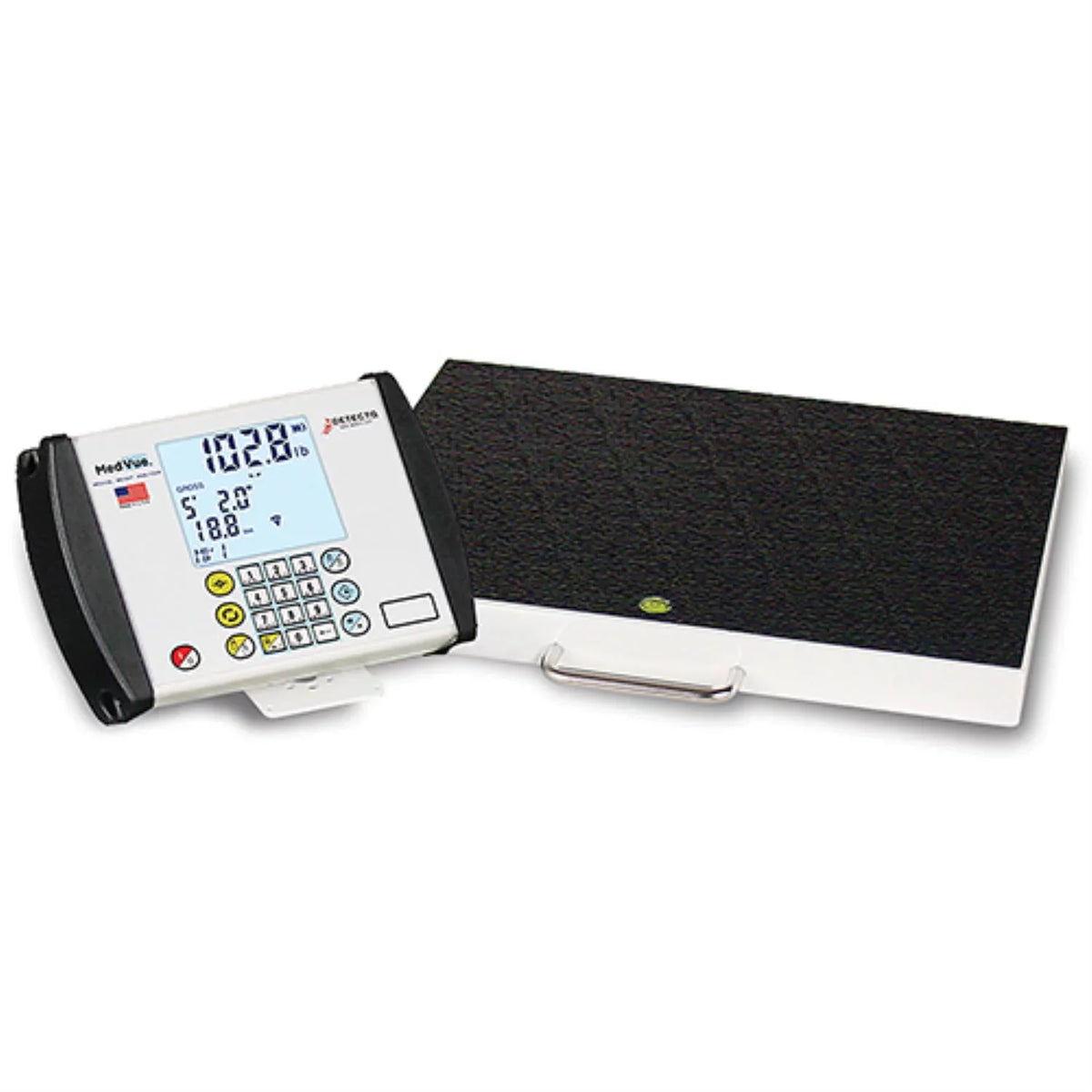 NTEP 1390105 Athletic Scale Detecto Connection Certified