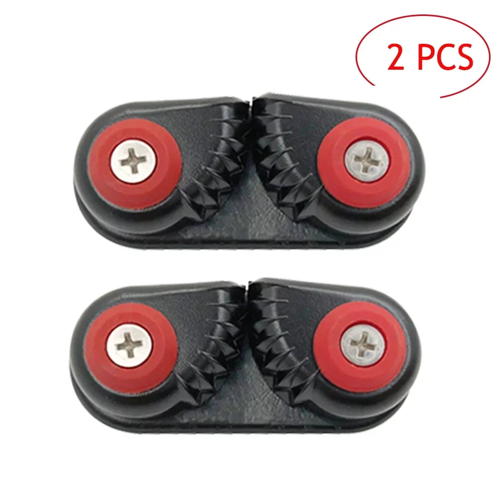 2PCS Entry Cam Canoe Cleats Kayak Boat Kayak Cleats Fast Boat Aluminum Sailing Cleat Dinghy Cam
