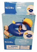 & TOUCAN Sun Sky Toy Float Pool Ring Swim Water Shape
