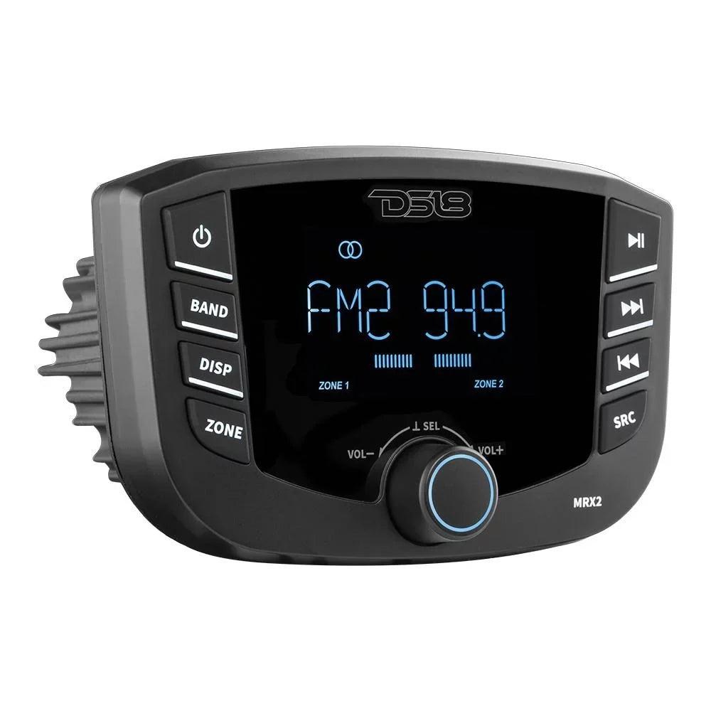 Marine Round with Lights, Zones, Bluetooth Headunit HYDRO DS18 and 2 RGB MRX2
