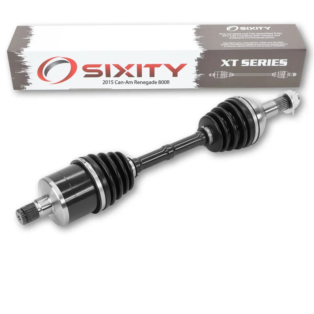 '- compatible 4X4 800R Axle Rear with Renegade XT 2015 Left Sixity Can-Am EFI