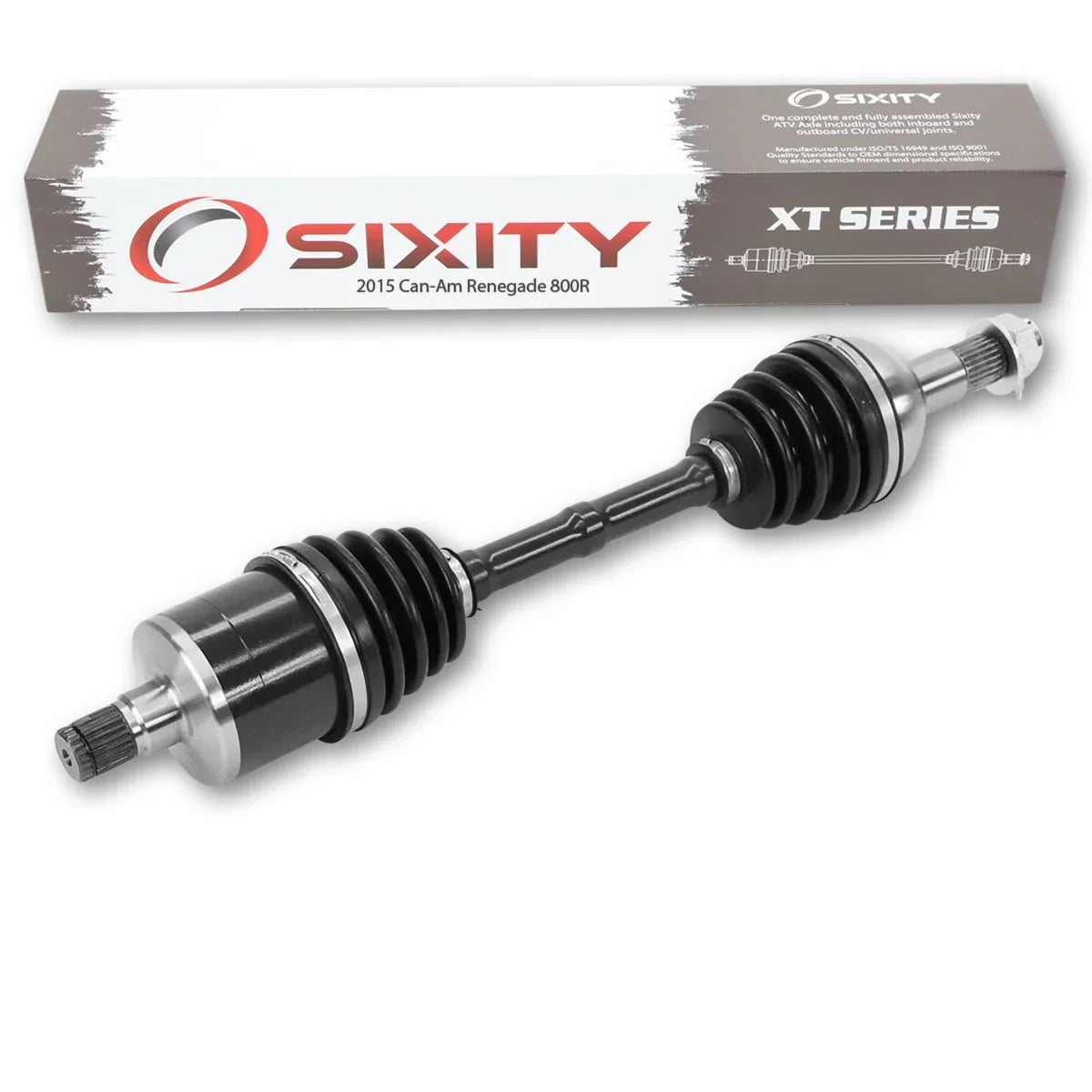 '- compatible 4X4 800R Axle Rear with Renegade XT 2015 Left Sixity Can-Am EFI