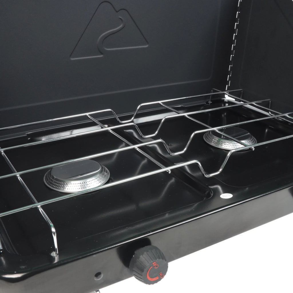 Propane Ozark 2 Burner Stove Camping Trail