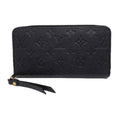 Empreinte Louis Long VUITTON Pre-Owned Zipper LOUIS Wallet (Good) Noir M61864 Vuitton Round Monogram Zippy LV