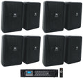 Control 23-1 JBL 70v Amp Black + Wall Commercial 3" (8) Indoor/Outdoor Speakers