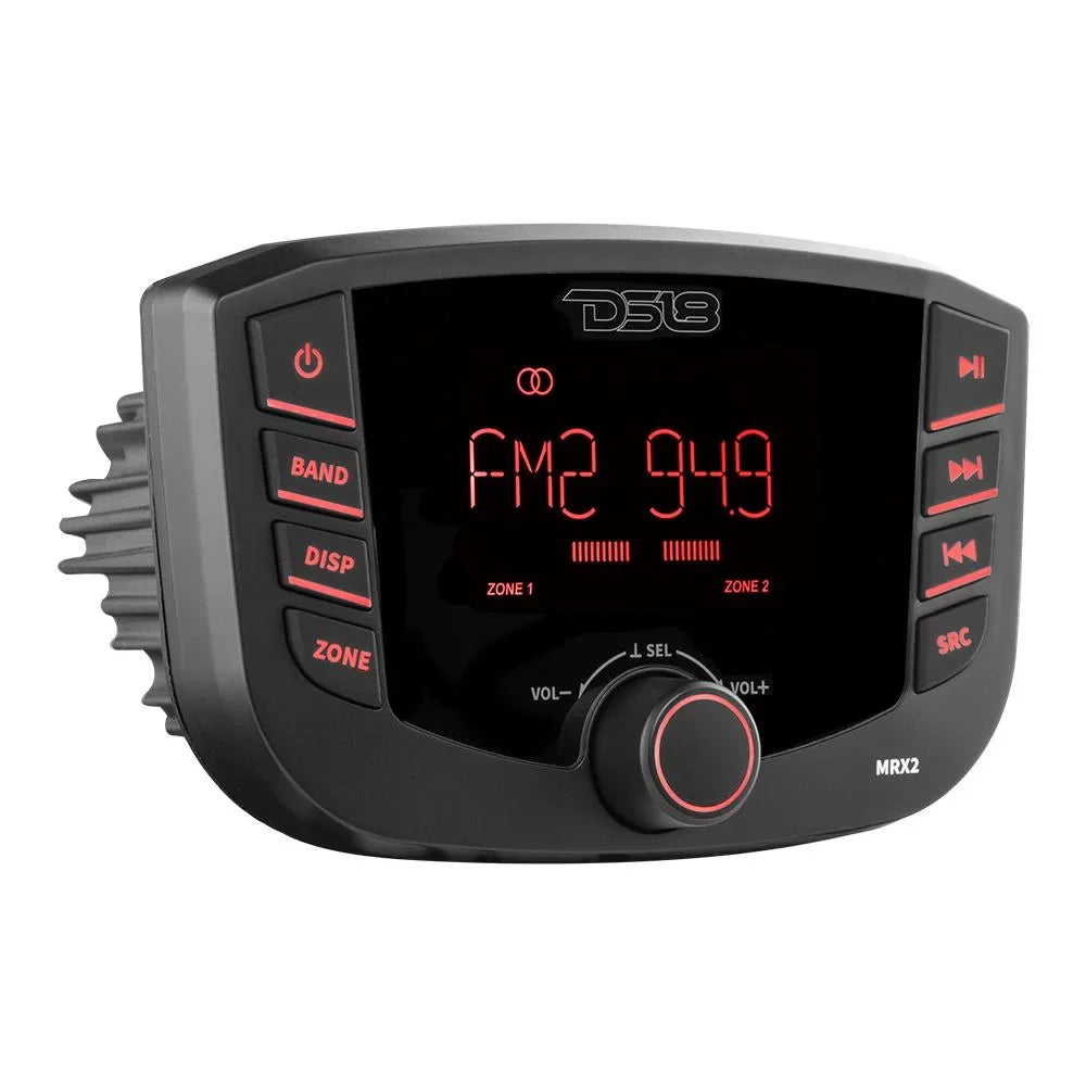 Marine Round with Lights, Zones, Bluetooth Headunit HYDRO DS18 and 2 RGB MRX2