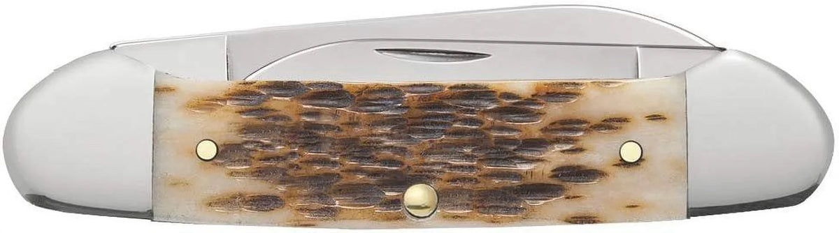 Amber Case Pocket Canoe Knife CV Bone