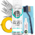 ERA Caliper With High Aerosol Brake - Chemical Color and and Durable Catalyst Against Omni-Curing Teal Fluid Gloss Kit Paints Fade Paint Brake Extremely 2K Resistant