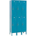 in. x 652079BL 18 36 Global Blue Assemble Ready x Door 12 Tier Locker, to 6 Paramount Double