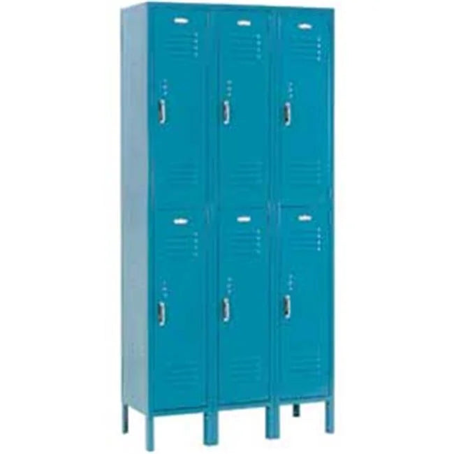 in. x 652079BL 18 36 Global Blue Assemble Ready x Door 12 Tier Locker, to 6 Paramount Double