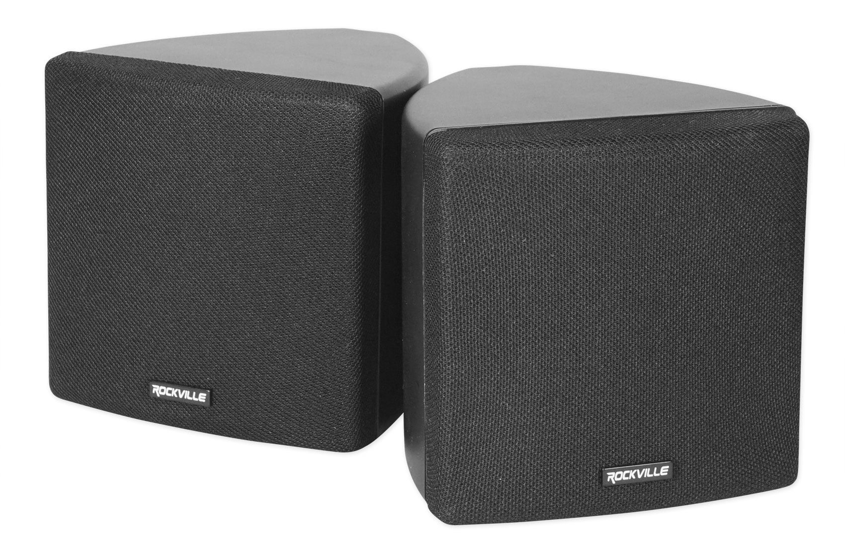Pendant+Ceiling Speakers Office/Hotel 3.5" JBL 6-Zone Amp+(6) Black Cube+(2) for