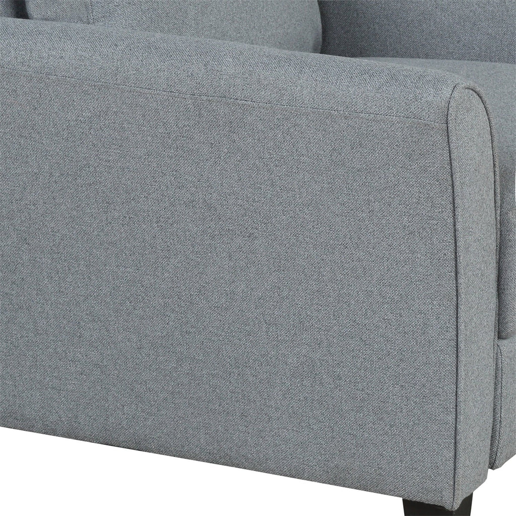 Anself (Gray) chair Sofa 3-seat Living and Room Furniture