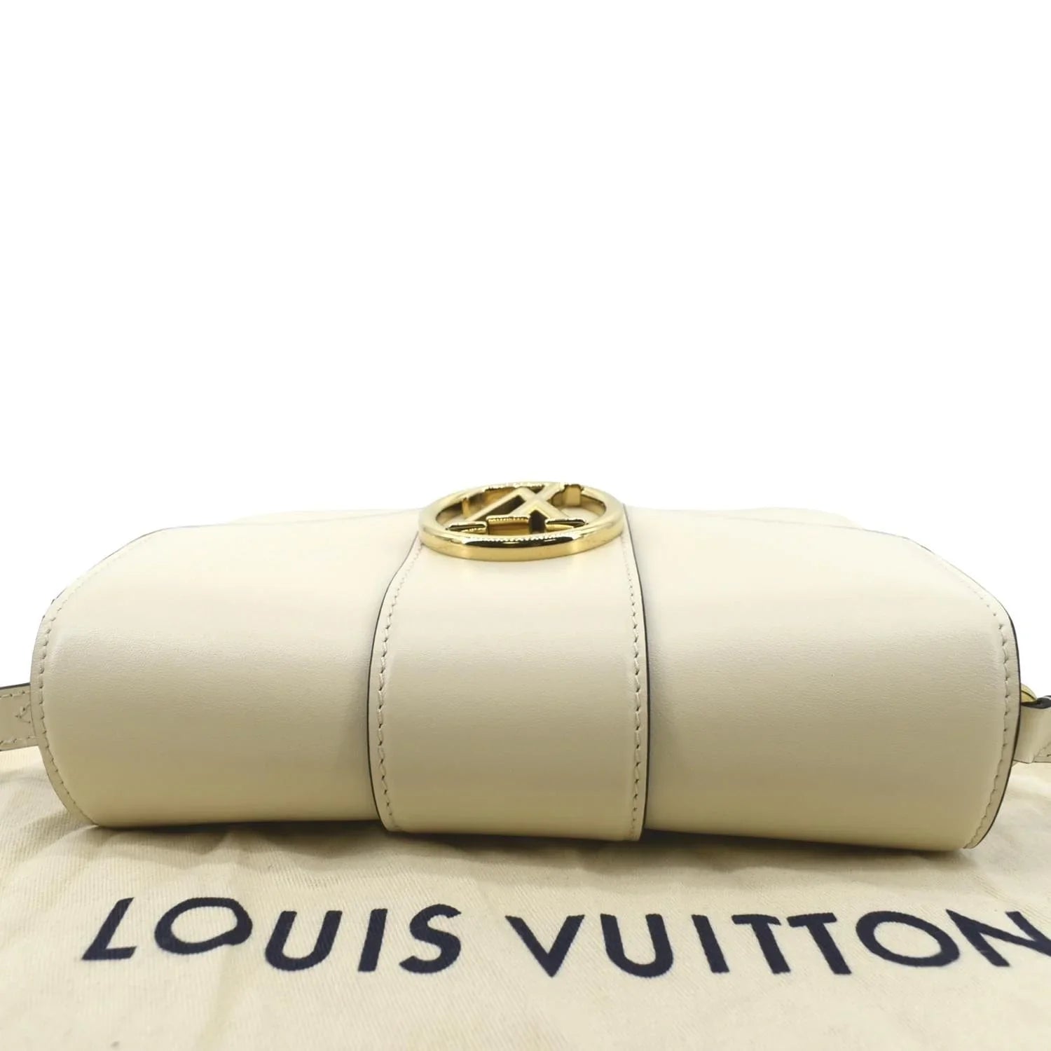 Shoulder Creme Leather LOUIS Calfskin 9 Pont Bag VUITTON Pre-owned