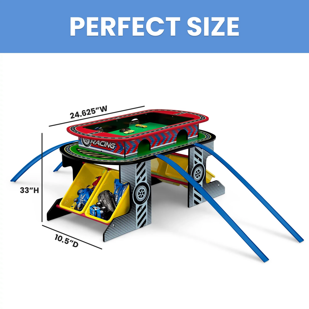 Toy Track Kids Play for Children Activity Table Delta and Race