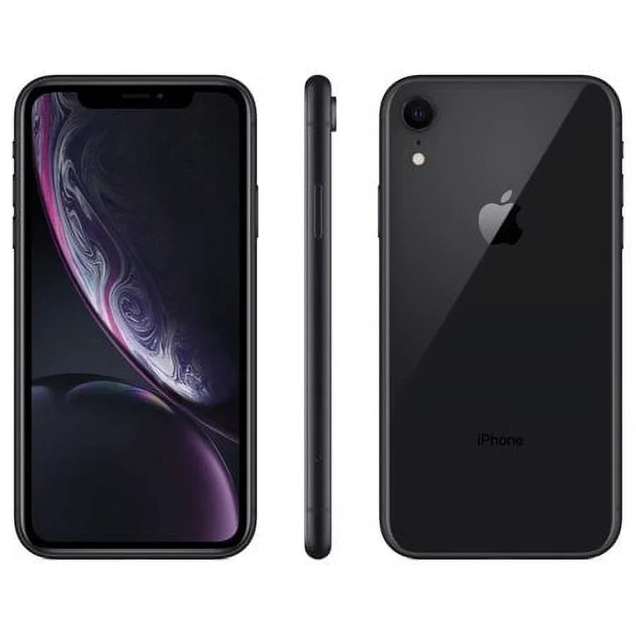 128GB (Refurbished) MRY92LL/A Black Restored XR iPhone Unlocked Apple