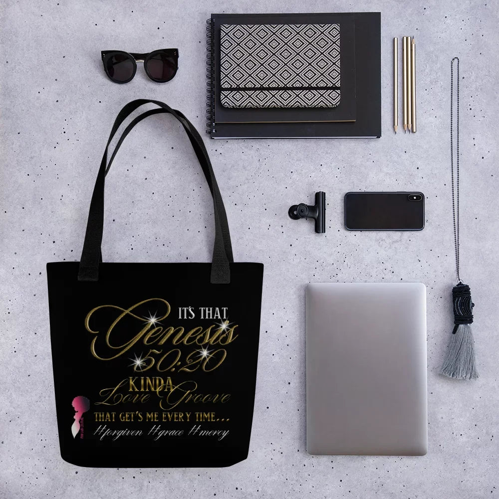 Bag Groove Tote Small 50:20 Kinda Genesis Love