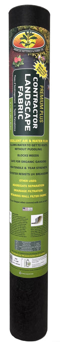 Premium REPREVE Nettings 3' American (Lifetime) Recycled Landscape Contractor Plus Fabric 100' x