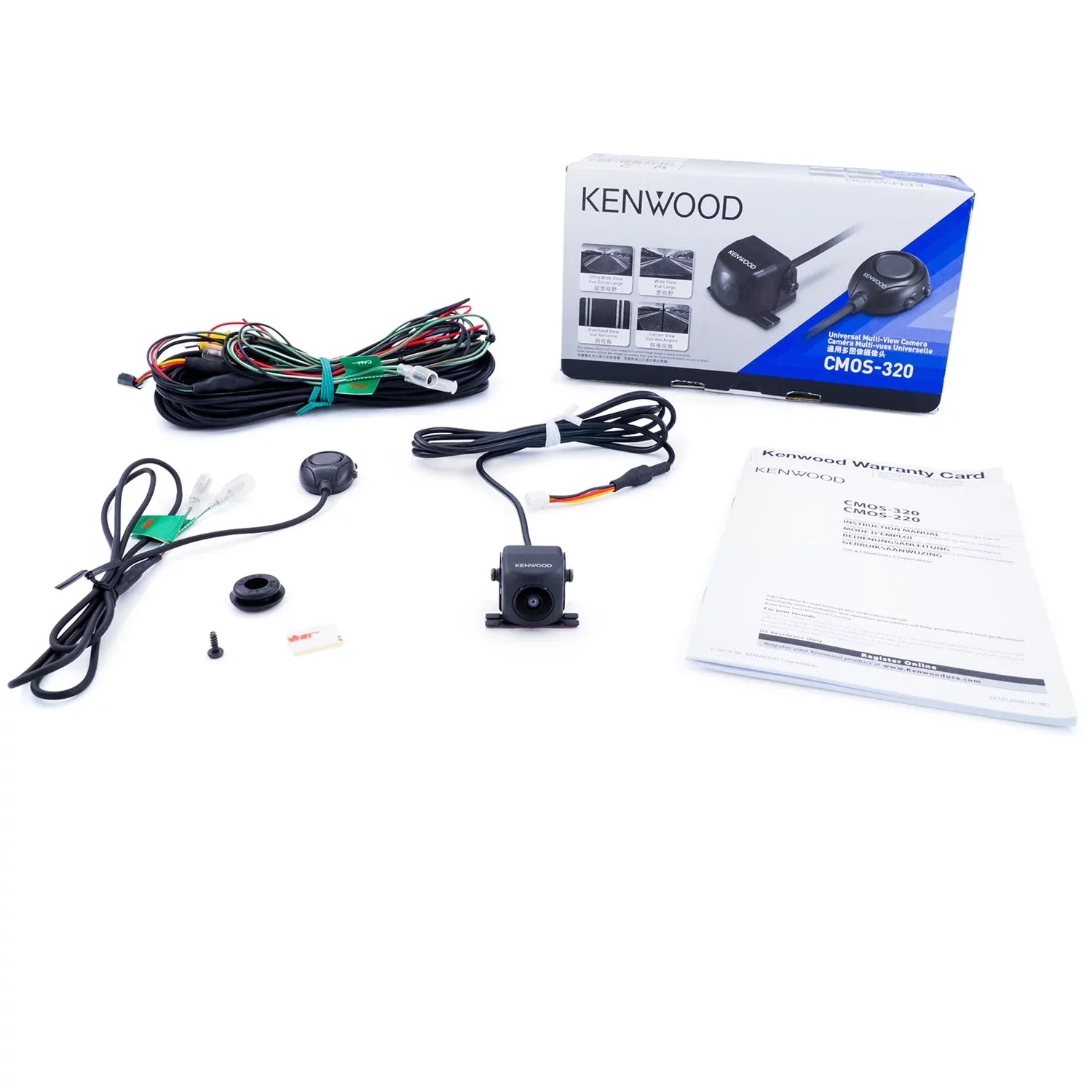 CMOS-320 Multi-Angle Camera Multi-View Rearview KENWOOD