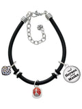 Heroes Masks Delight Dome Charm Silvertone Enamel Red Wear Firefighter Rubber Bracelet Jewelry Real Helmet Black