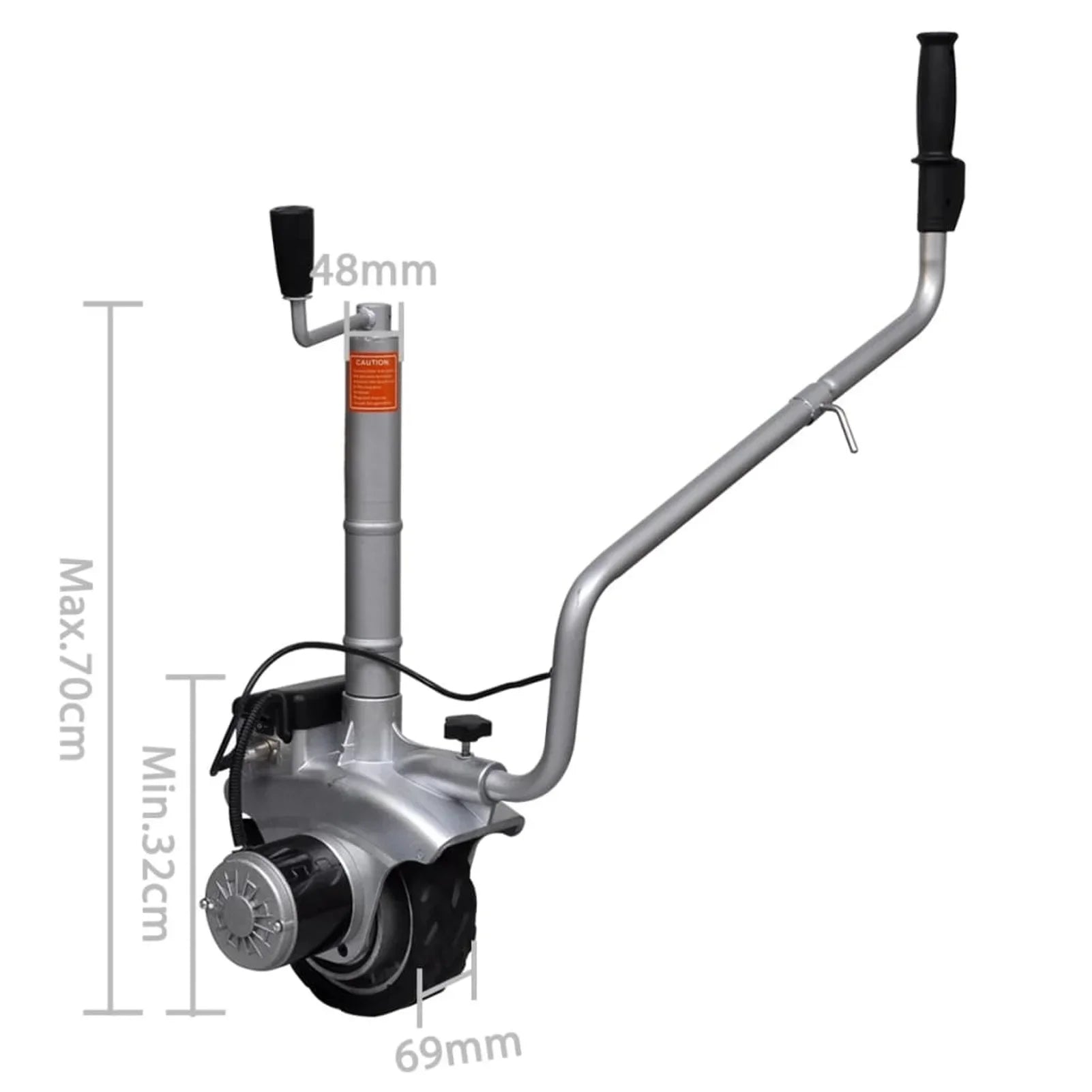 350 12 V Trailer Jockey Wheel Tomshoo Mover W Motorized