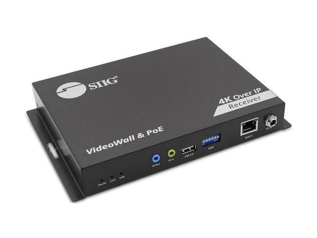 60Hz SIIG 18Gbps Decoder IP HDMI 394ft 4K Matrix RX CEH27G11S1 over