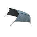 Detachable Canvas With Gray Side 4Bow 8'Lx54"Hx91"-96"W Unique Top Blocks Bimini Bargains