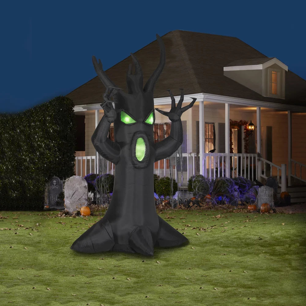 12FT Tree Inflatables Big Halloween Inflatable Airblown Scary Tall