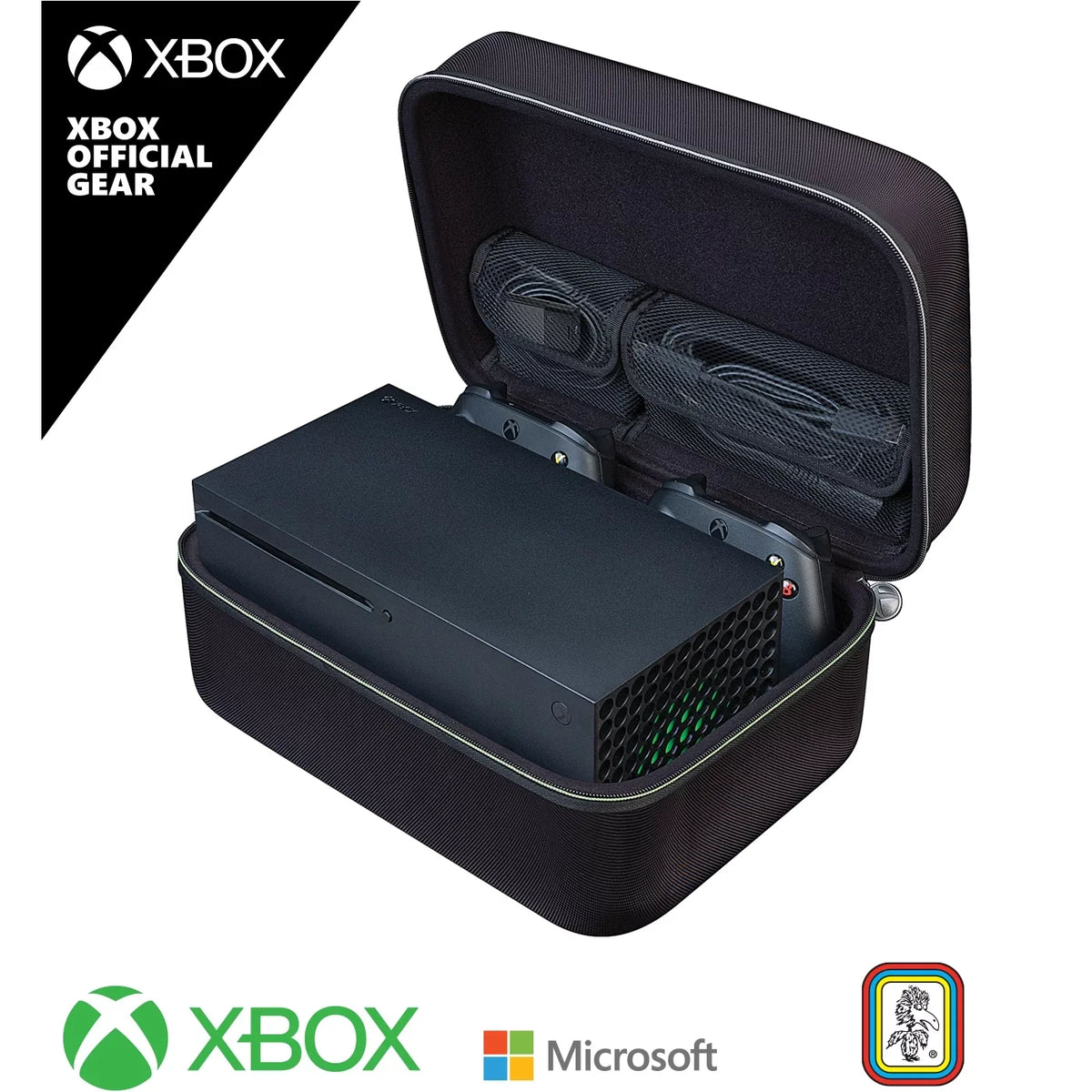 Case Industries System Black Traveler and Green, Game RDS Xbox X, - Video Game Carrying Series
