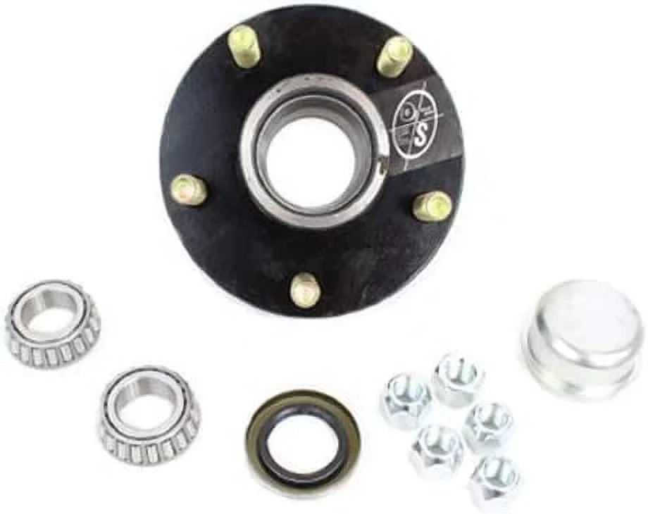 SOUTHWEST Axles 5-Hole, Trailer WHEEL (BT8 Idler for Spindle 2,000 1" Hub Bolt lb. Spindle) Circle 4.5"