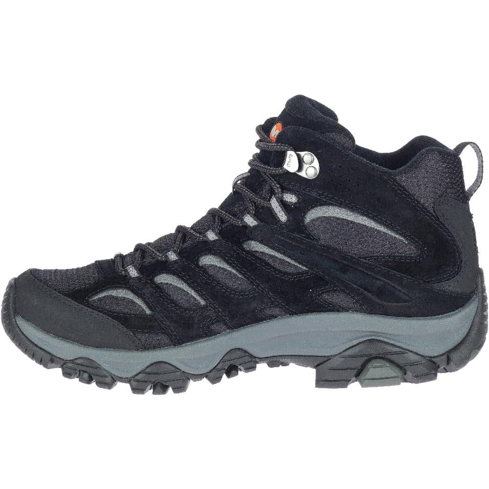 Grey, Men's Black Hiking Merrell 9 Boot, Modern