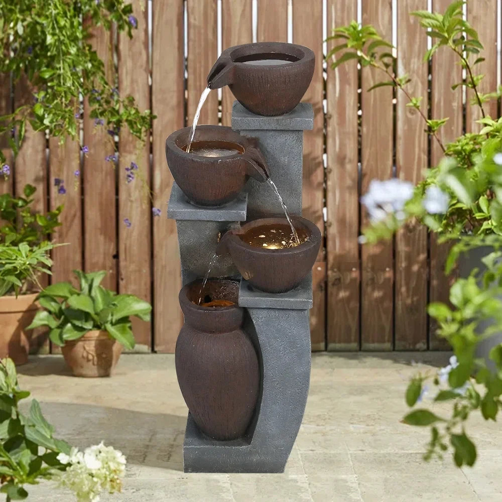 Water LED Outdoor Lights - Ambiance - 22.0 Fountain Your with Outdoor Elevate