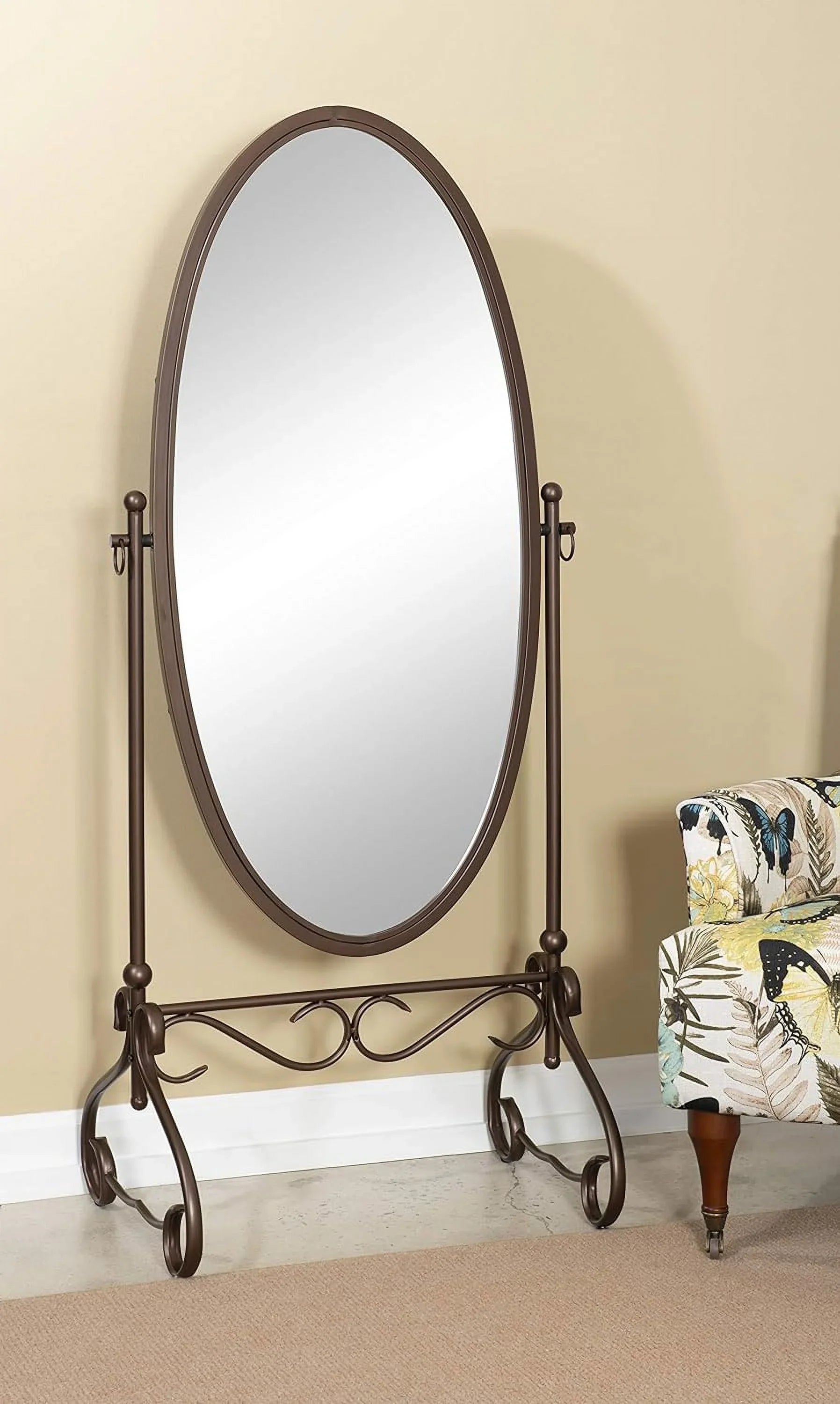 Clarisse Mirror Metal