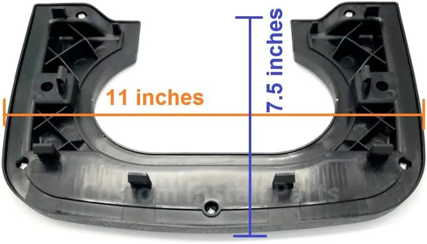 Pad 1997-2003 Ford Custom Grey) F-150 Center Compatible with Replacement Console Parts (Light Install Cupholder