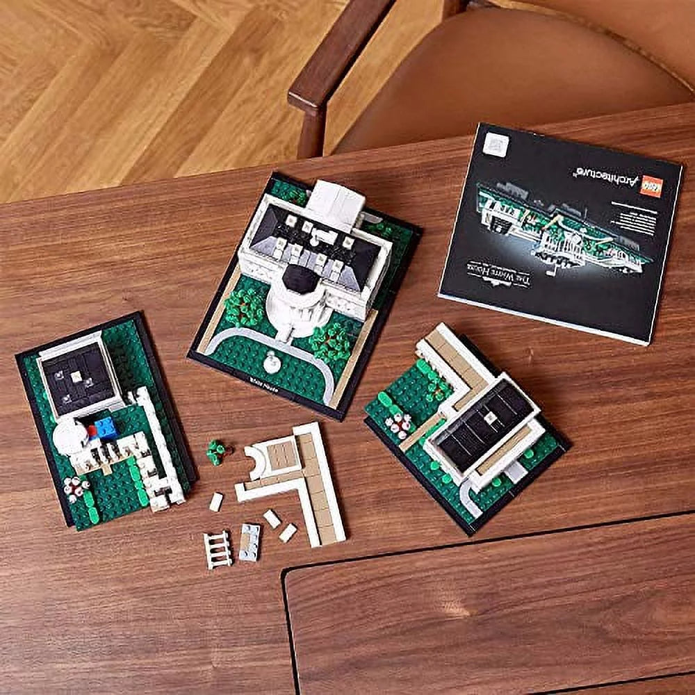 House LEGO Pieces) Architecture 21054 White 2020 (1483