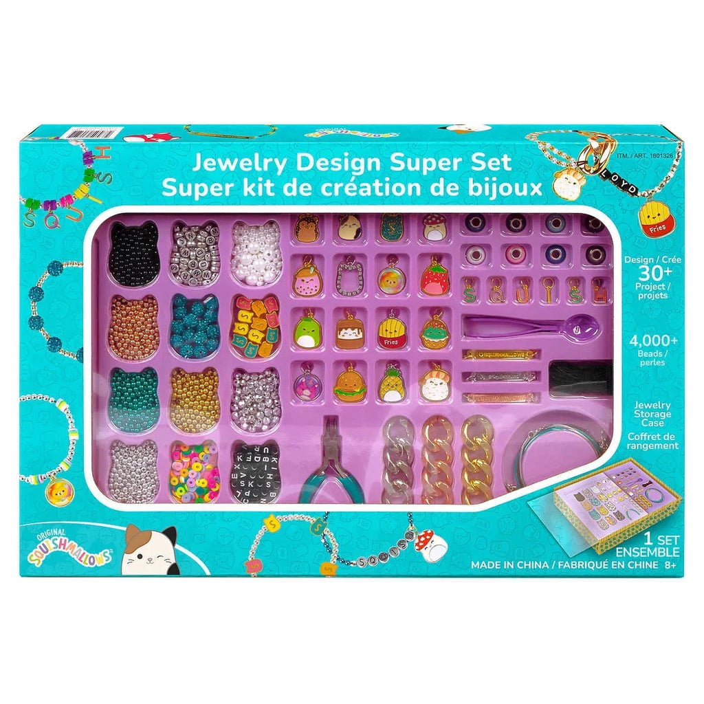 Super Squishmallows Design Set Jewelry