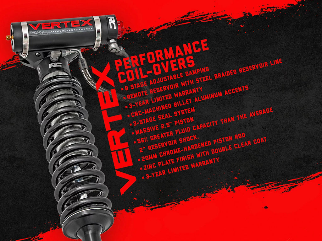 Suspension (fits) 7" | System Lift 2014-2018 GMC 22851 Rough Sierra Vertex Silverado | Chevy Kit Coilovers 4WD Country |