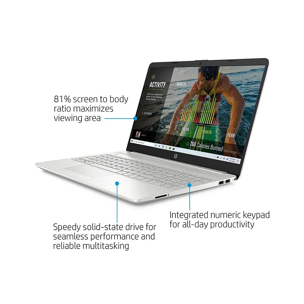 Xe HP Intel Iris Core 512GB 15.6 10, i7-1065g7), FHD Speakers, 12GB HD RAM, DDR4 Windows i5-1135G7(Beats Computer, Laptop Graphics, Webcam, USB Card Gen Intel SSD, PCIe 32GB 2021 Stereo Silver, 11th