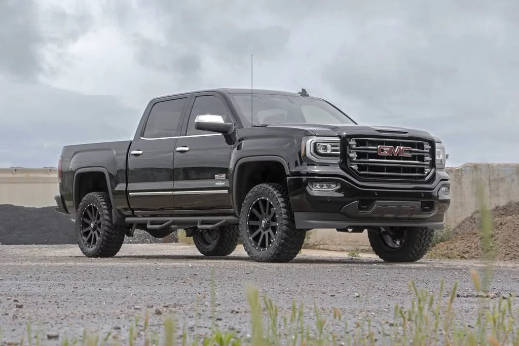 Silverado Country | Loaded 4WD Chevy (fits) 1500 Rough | 19432 Sierra N3 GMC 2014-2018 Kit Lift 3.5" Struts/Shocks