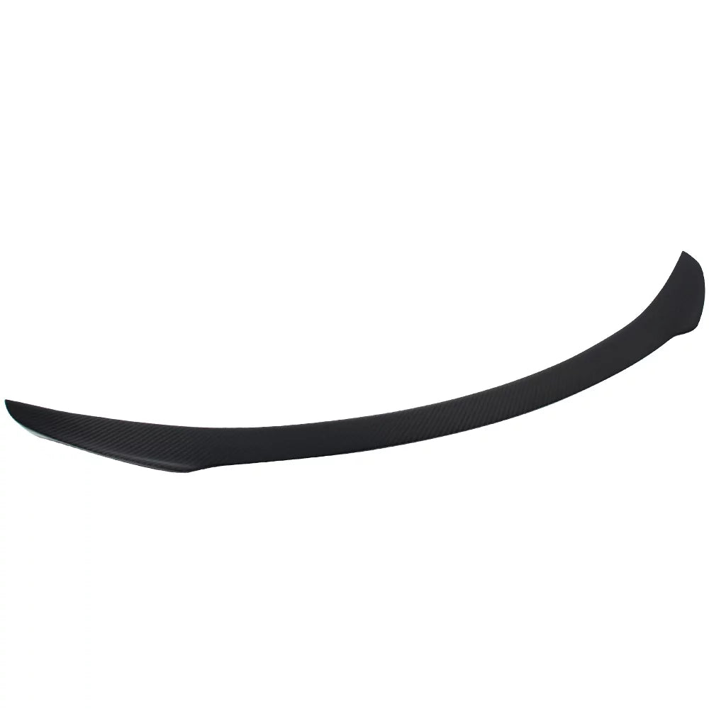 Ikon 2013 Motorsports Model Fiber Wing H with 2012 2015 Compatible Style CF - 2016 Rear Trunk Tesla 2017 2014 Carbon 2018 S Spoiler 12-23